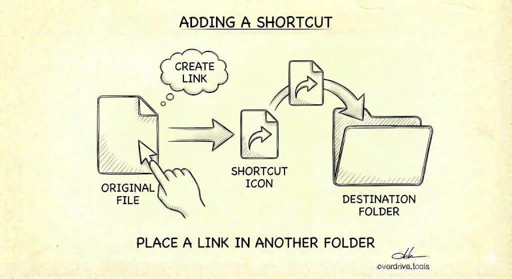 How to Add a Shortcut in Google Drive (Without Copying)